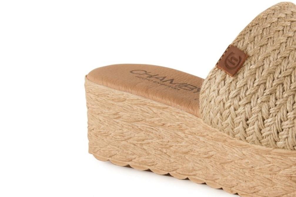 Zueco Chamby 321 de yute para mujer