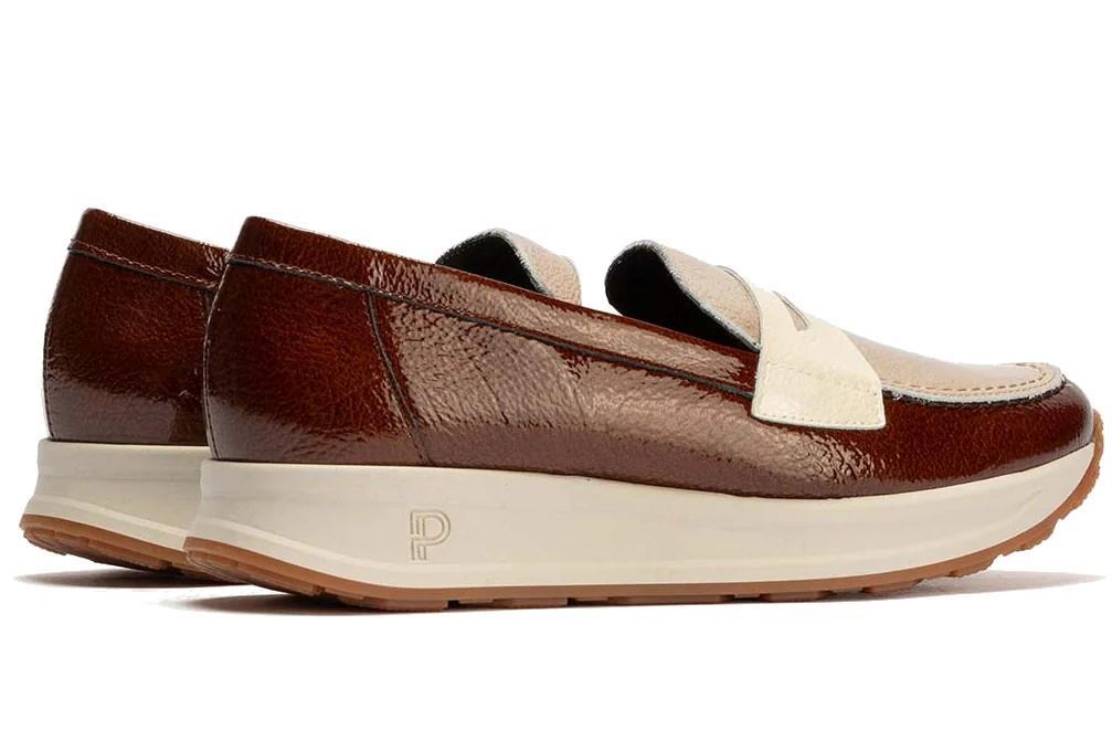 Mocasines Pitillos 10202 en cuero para mujer