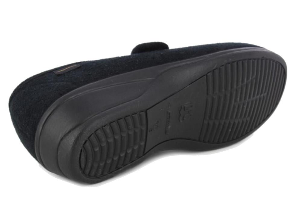 Zapatillas de casa Doctor Cutillas 771 de color negro