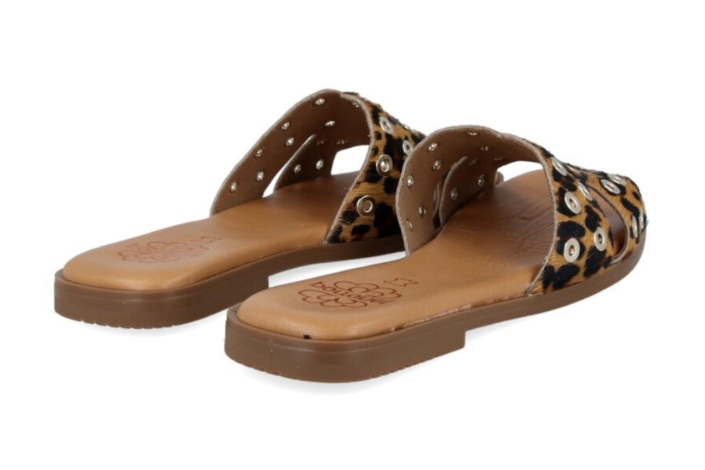 Sandalias planas Porronent VILMA 3117 en leopardo