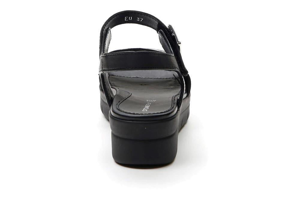 Sandalias Stonefy Aqua III en negro para mujer