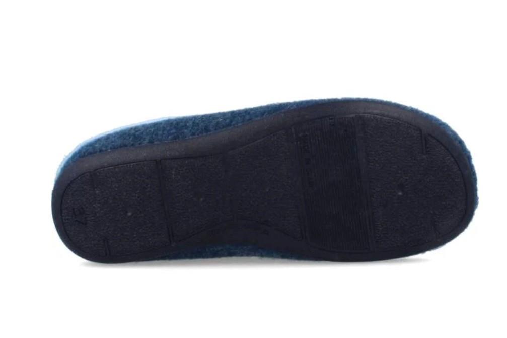 Zapatillas de casa Cabrera 3179 en azul para mujer