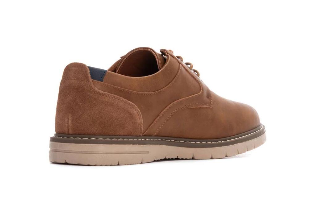 Zapato blucher para hombre XTI 144559 en camel con Cordones y Suela Antideslizante