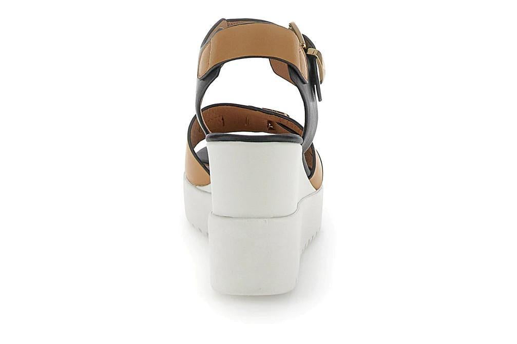Sandalias con cuña Stonefly Ely 19 en blanco para mujer