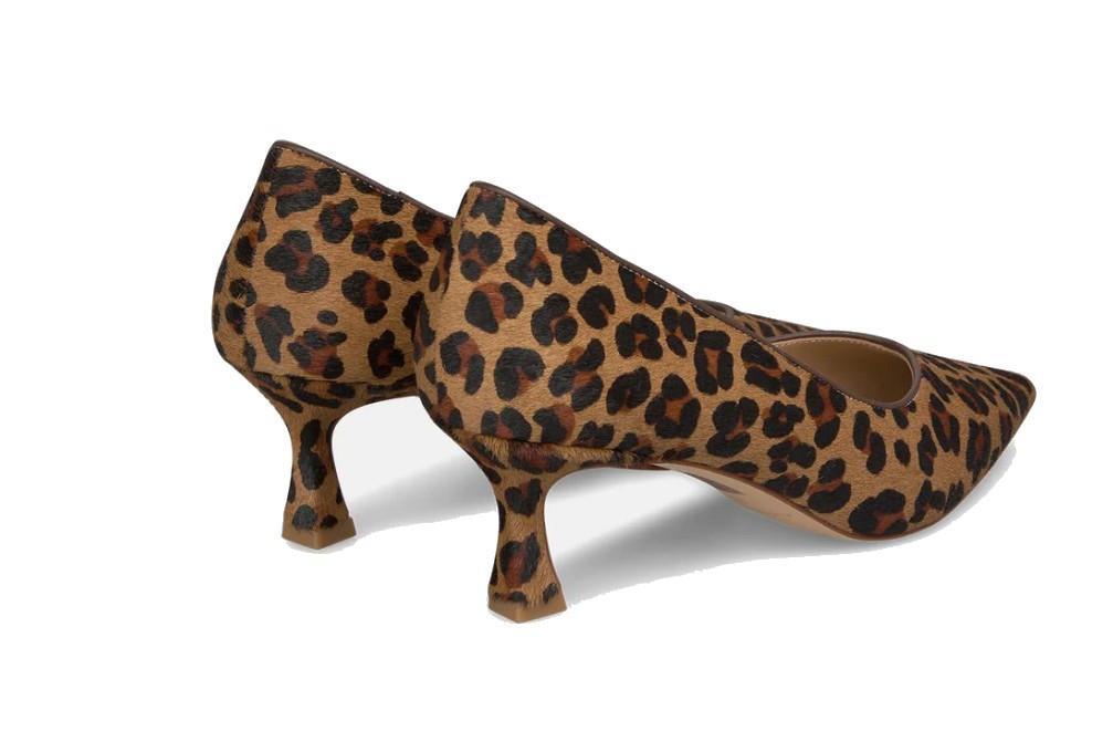 Zapatos de tacón bajo Alma en Pena I250516 en animal print-Zapatos de fiesta