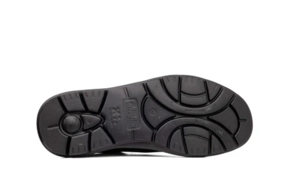 Zapatos deportivos de piel Callaghan 60603 Adaptable negro para hombre