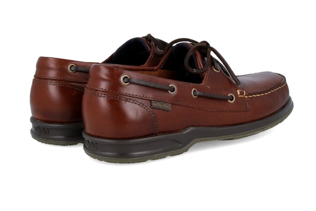 Zapatos náuticos Callaghan Sea-Walker 53205 marrón para hombre