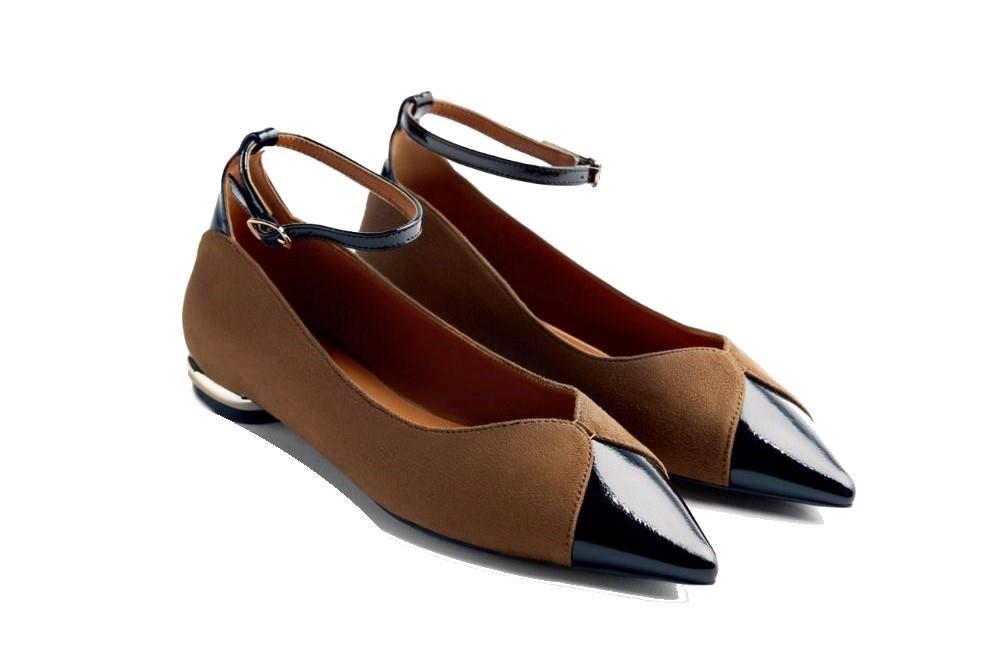 Bailarinas Gioseppo 76144 GRYCLA en color camel