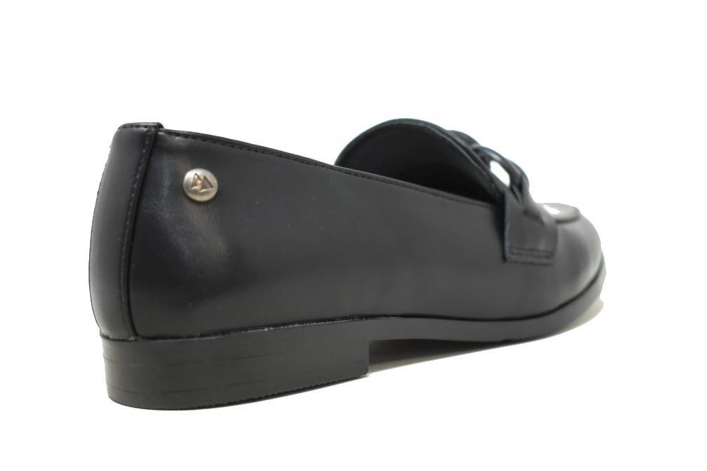 Mocasines planos Maraval W0336 en negro para mujer