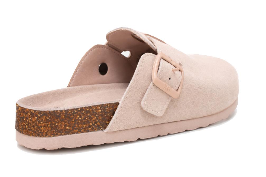 Zueco bio en nude para mujer XTI 142871 de Serraje