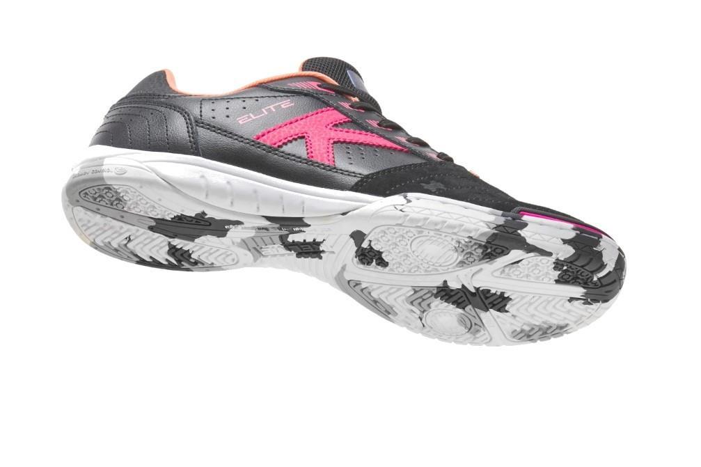 Zapatilla de Fútbol Sala Kelme Elite 55904 en color Negro y Fucsia para hombre