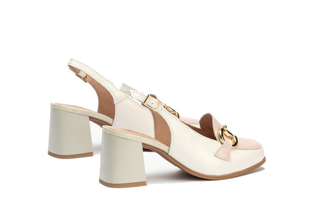 Mocasín destalonado Pitillos 5795 en glacial para mujer