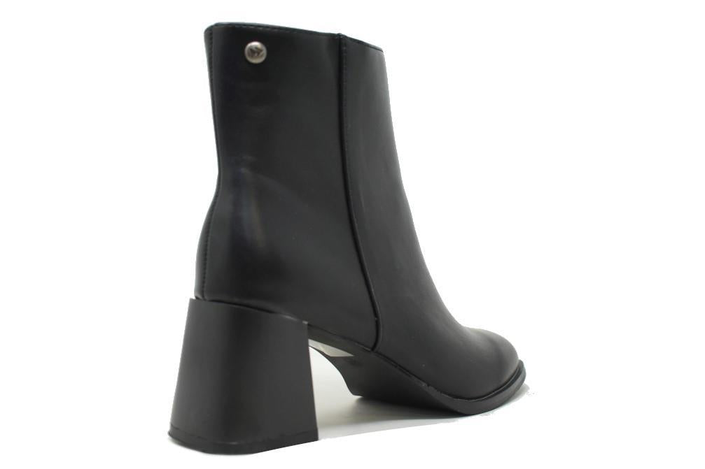 Botines con tacón Maraval W0371 en negro para mujer