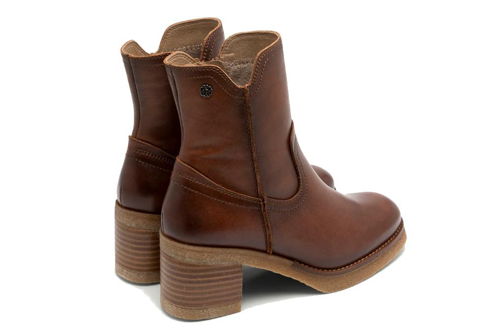 Botines con tacón Porrronet Molly 4762-020 en cuero