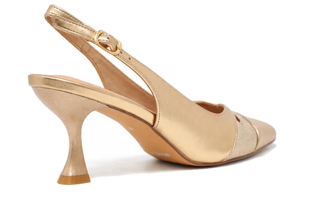 Zapatos de fiesta destalonados MENBUR AM77638 Oro Rosa para mujer