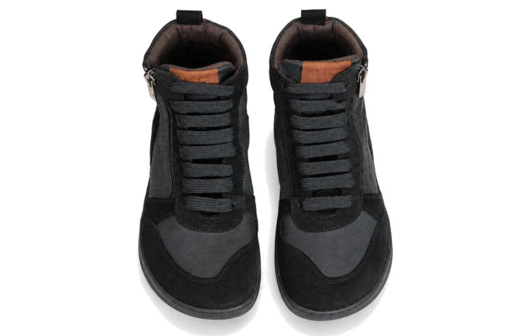 Botines deportivos Walk and Fly Travesía Irati 6004 B6 negros para mujer