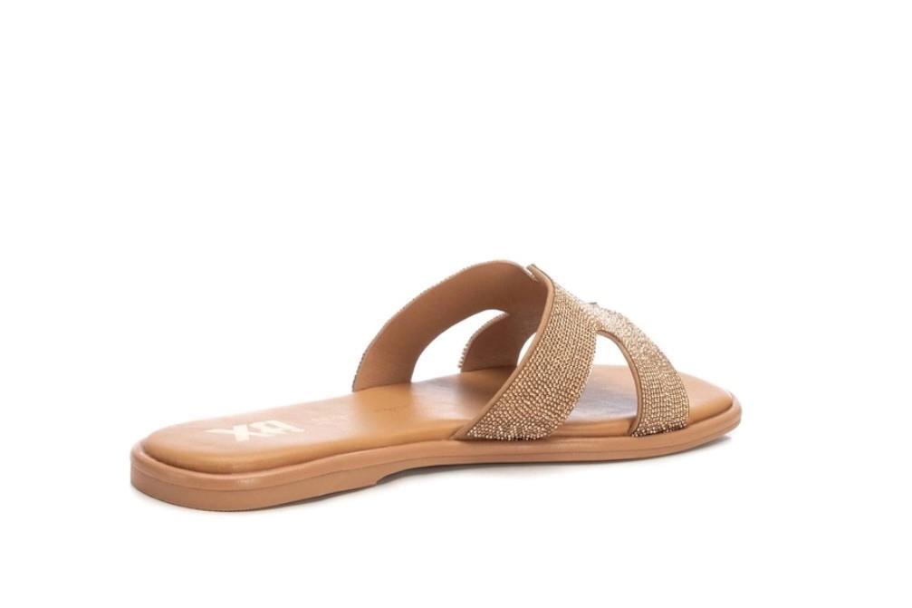 Sandalias planas XTI 142811 en bronce para mujer