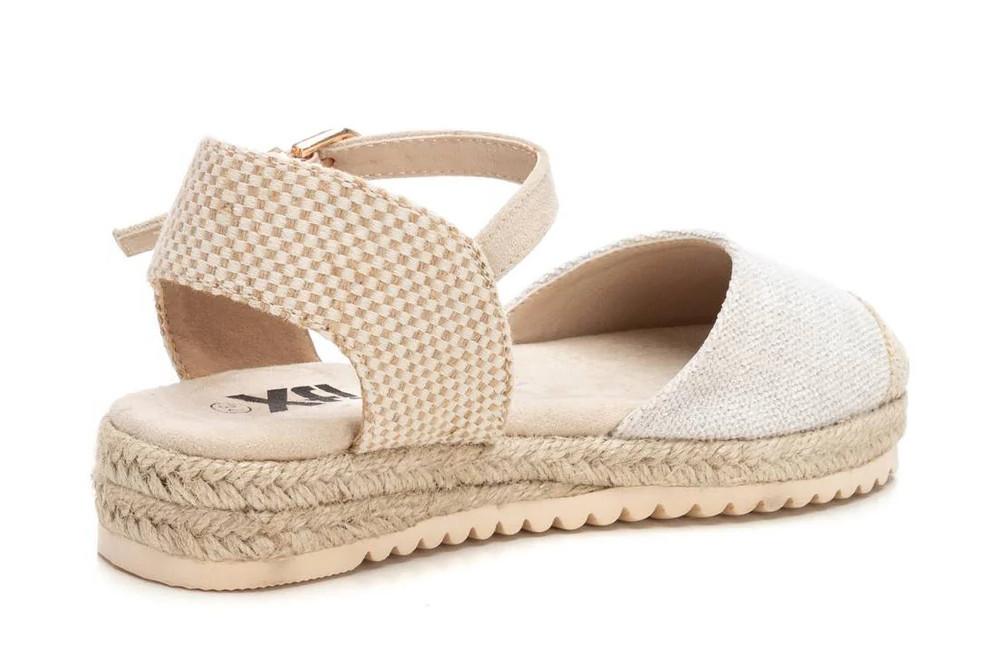 Alpargatas valencianas planas 151192 en beige