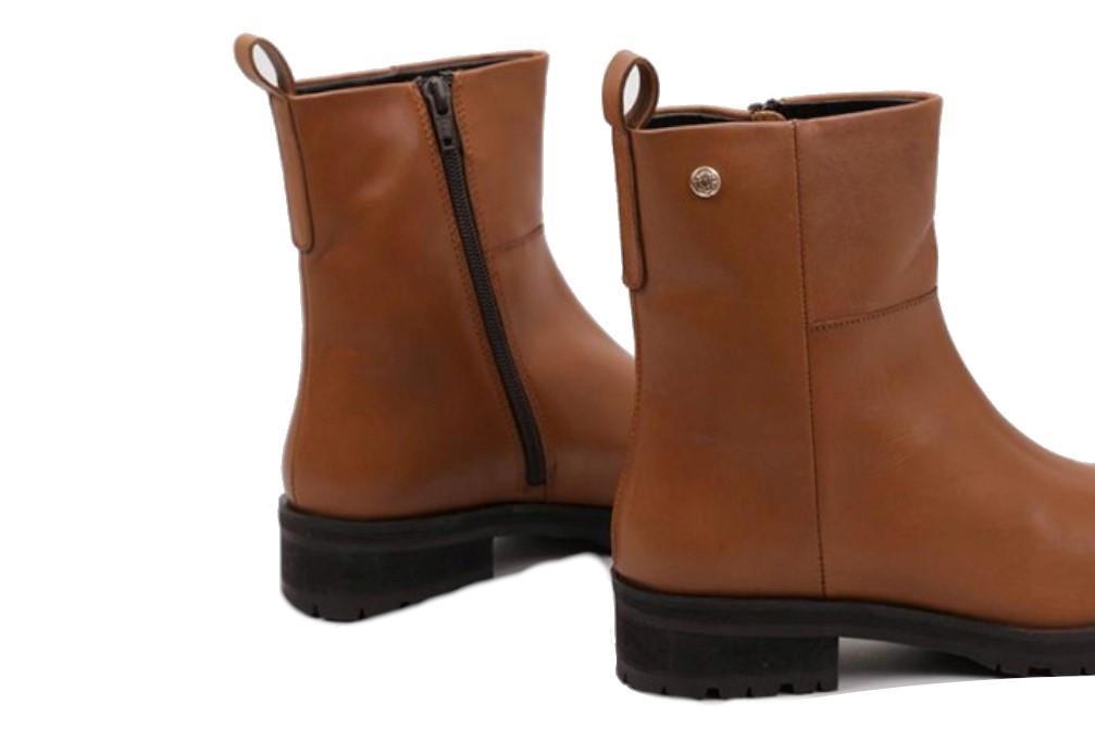 Botines Top3 23933 en cuero para mujer