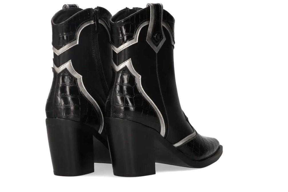 Botines cowboy Etika LYSS 110526 en negro para mujer
