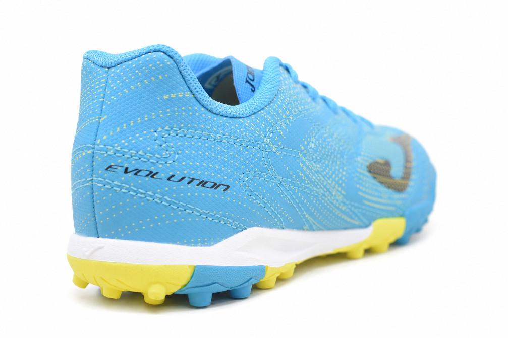 Botas fútbol turf Joma Evolution Jr 2627 turquesa EVJW2627TF para niños