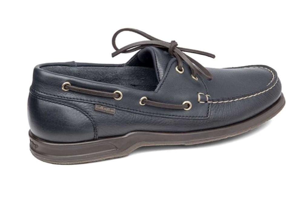 Zapatos náuticos Callaghan 53205 Sea-walker en azul para hombre