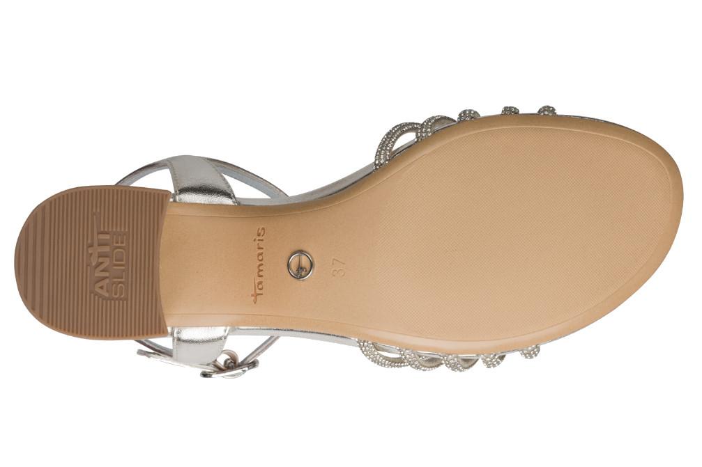 Sandalias de tacón Tamaris 1-28248-44 en platino
