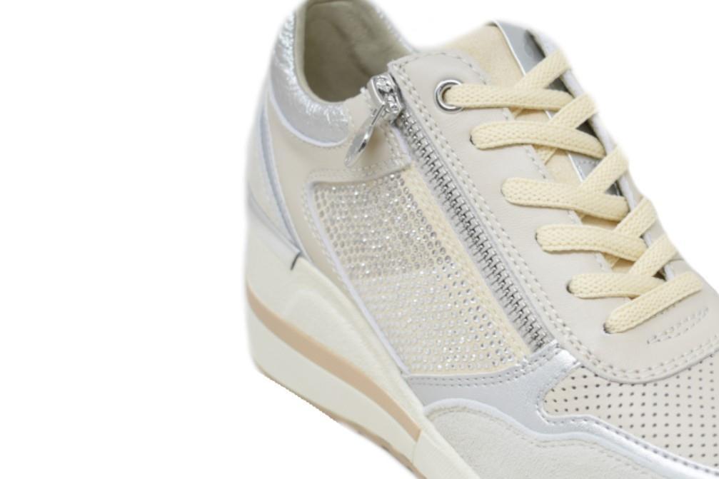 Zapatillas deportivas Stonefly Mina 2 Goat 222496 en blanco para mujer