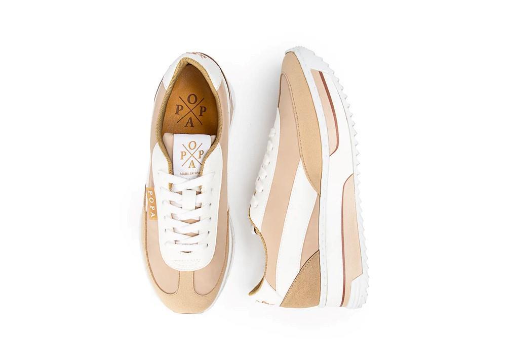Zapatillas deportivas Popa Kongur en beige para mujer