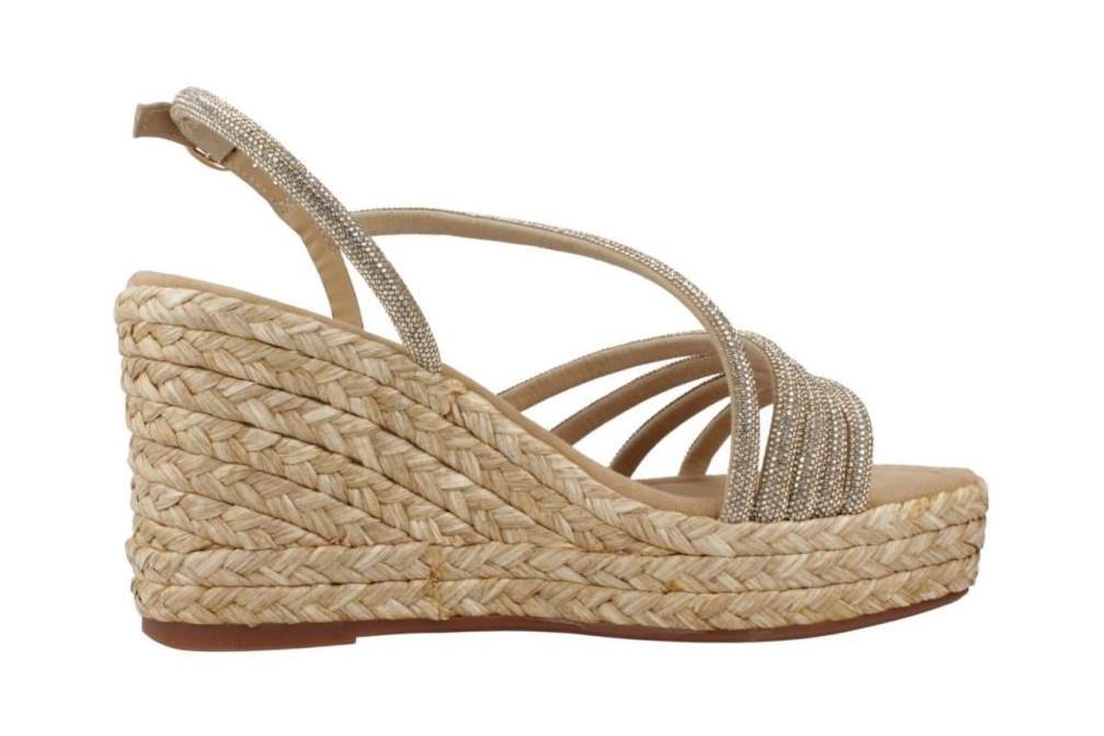 Sandalias con cuña Alma en Pena V2551274 en sand para mujer
