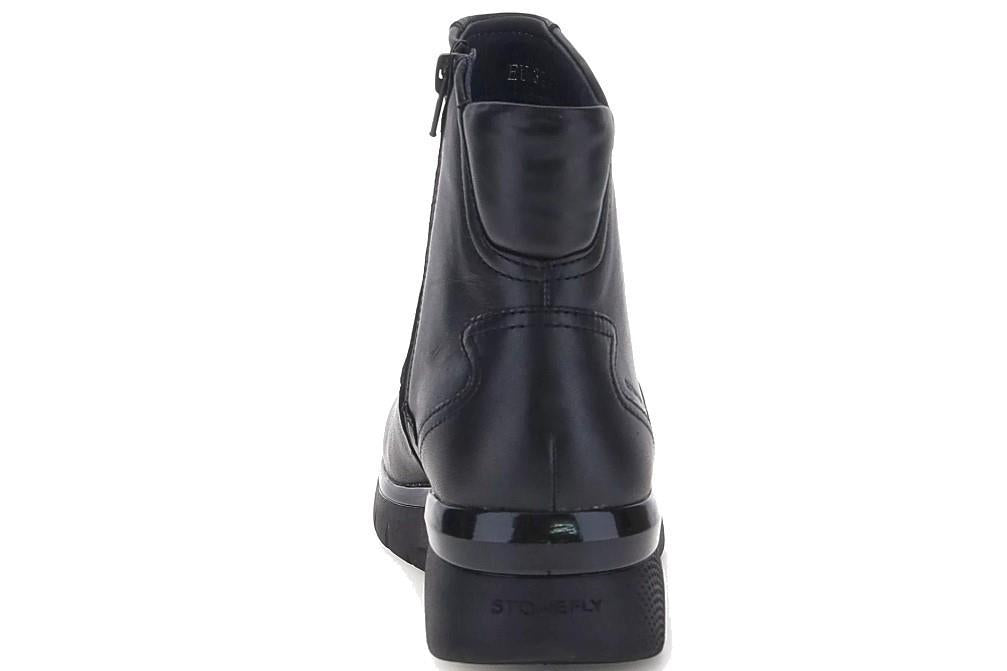 Botines con cuña Stonefly 221689 CLERYN HDRY 18 en negro para mujer