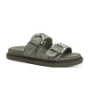 Sandalias planas Tamaris 1-27505-42-402 en verde para mujer