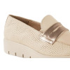 Mocasines Chamby 6 en beige para mujer