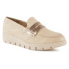 Mocasines Chamby 6 en beige para mujer