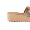 Sandalias con plataforma Chamby 322 en platino para mujer