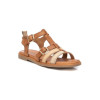 Sandalias planas Carmela 161614 en camel para mujer