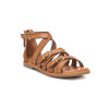 Sandalias planas Carmela 161487 en camel para mujer