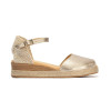 Sandalias Valencianas 5532 en oro para mujer