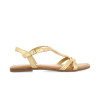 Sandalias planas Gioseppo Elbasan 71705 en oro para mujer