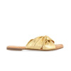 Sandalias planas Gioseppo Agira 72049 en oro para mujer