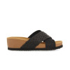 Sandalias con cuña Gioseppo Goulds 71365 en negro para mujer