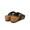 Sandalias con cuña Gioseppo Goulds 71365 en negro para mujer