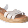 Sandalias con plataforma Oh! my Sandals 5439 en blanco para mujer