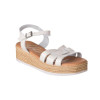 Sandalias con plataforma Oh! my Sandals 5439 en blanco para mujer