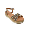 Sandalias con cuña Oh! my sandals 5431 en leopardo para mujer