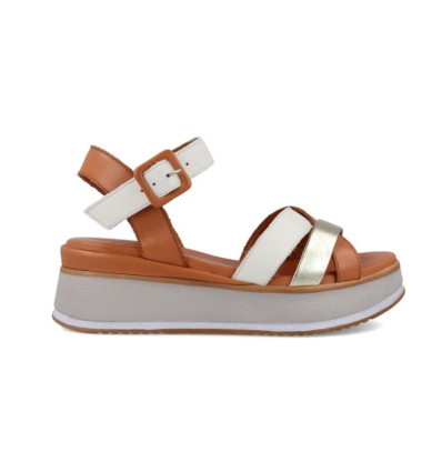 Sandalias con plataforma Walk & Fly Starwalk C35-42-22229-416 en cuero