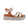 Sandalias con plataforma Walk & Fly Starwalk C35-42-22229-416 en cuero