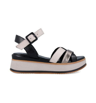 Sandalias con plataforma Walk & Fly Starwalk C35-42-22229-416 en negro