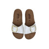 Sandalias planas bio Walk & Fly Bambola 7447 50530 en perla