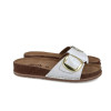 Sandalias planas bio Walk & Fly Bambola 7447 50530 en perla